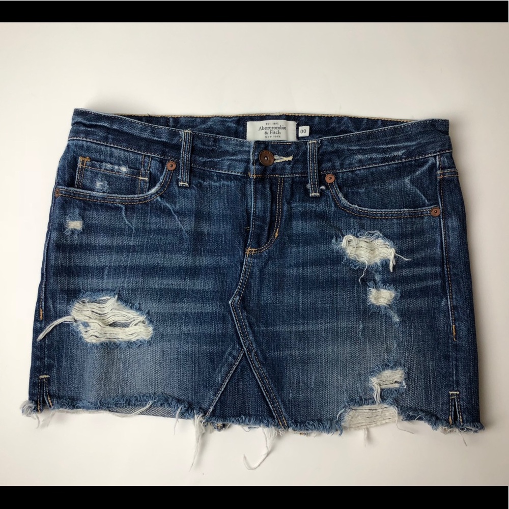 Abercrombie and Fitch distressed Skirt